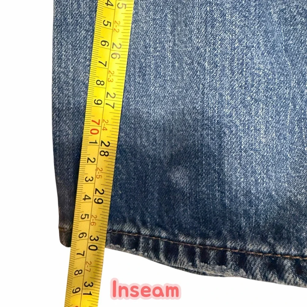 Lucky Brand Professor Regular Fit‎ Straight Leg Jeans Mens 36x30 Mexico Denim